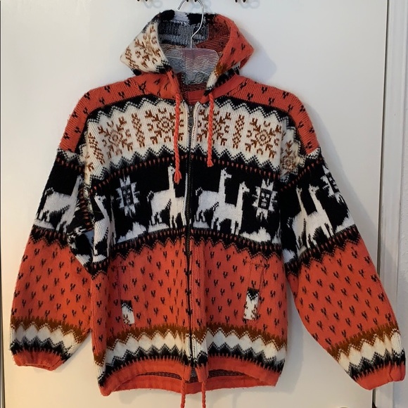 Jackets & Blazers - Alpaca Ecuador sweater jacket